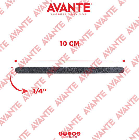 Abrasivo Avante Rectificador De Colector ABRACOL 1/4" x 10 cm - 1 Pieza