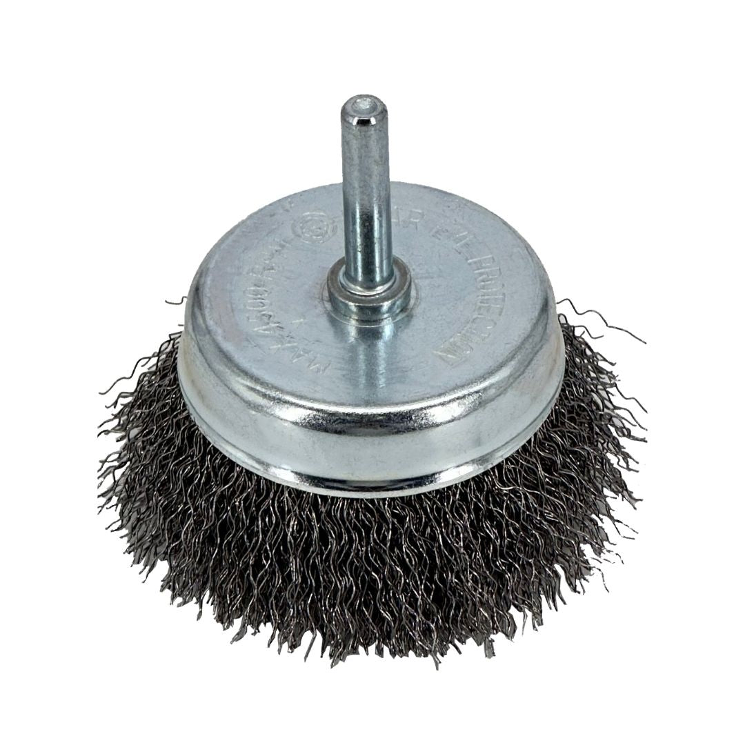 Carda De Copa Avante Acero Al Carbón 3" Zanco 1/4" - 1 Pieza
