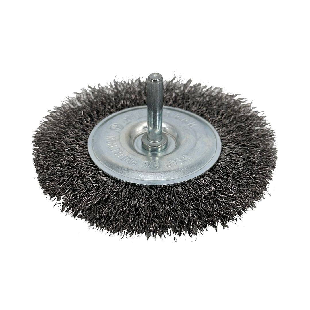Carda Circular Avante Acero Al Carbón 4" Zanco 1/4" - 1 Pieza