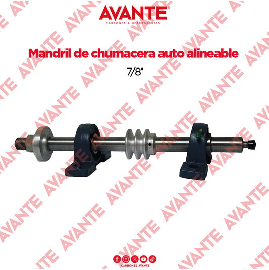 Mandril Avante De Chumacera Auto Alineable 7/8" (Eje Sencillo) - 1 Pieza