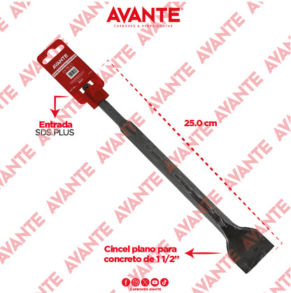 Cincel Avante SDS Plus Grueso 25 cm - 1 Pieza