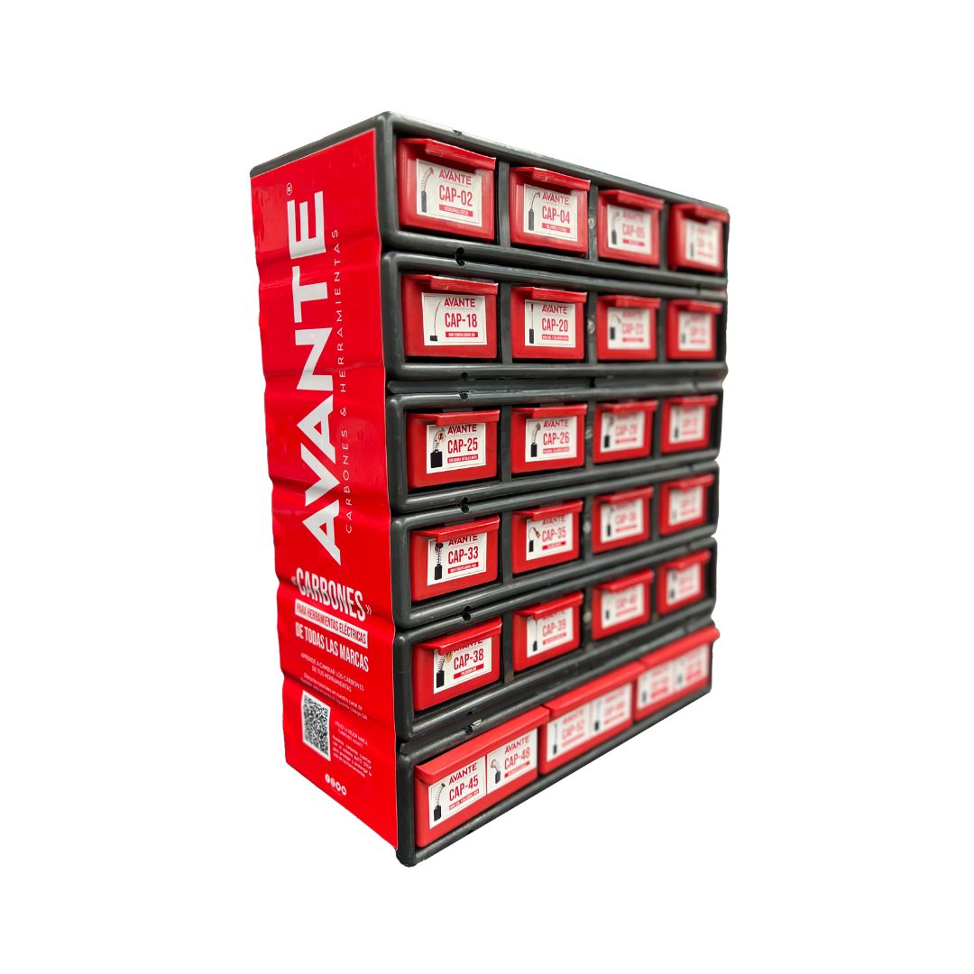 Paquete Organizador De Carbones Avante Plástico Selección Top-Sale - 1 Kit