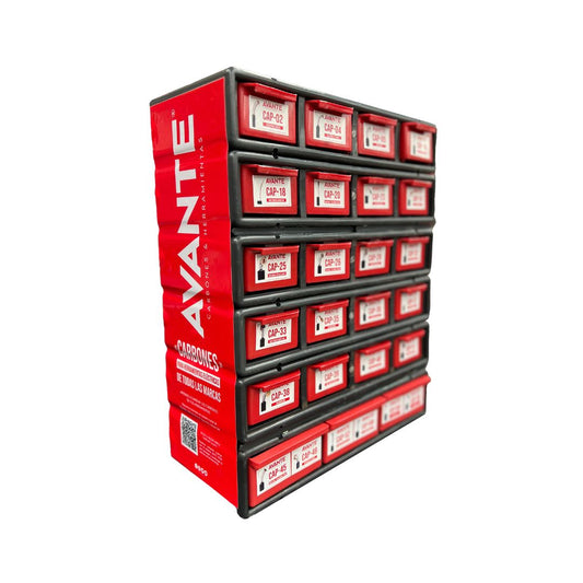 Paquete Organizador De Carbones Avante Plástico Selección Top-Sale - 1 Kit