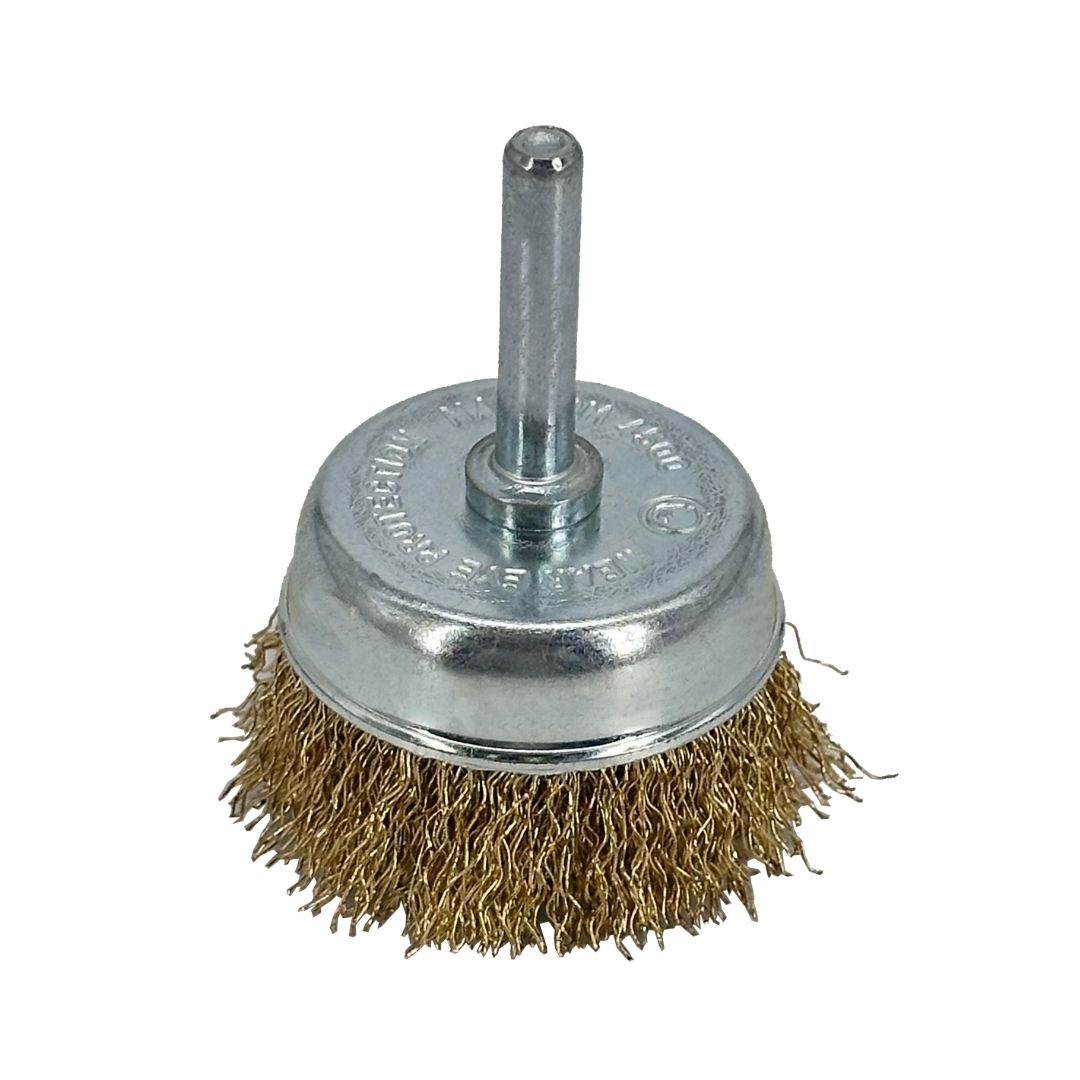 Carda De Copa Avante Acero Latonado 2" Zanco 1/4" - 1 Pieza