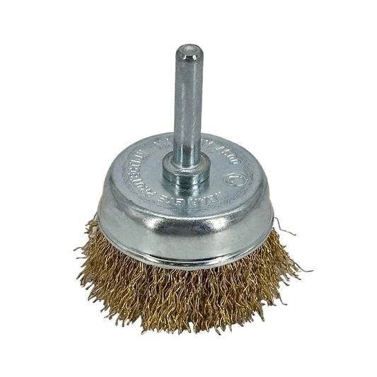 Carda De Copa Avante Acero Latonado 2" Zanco 1/4" - 1 Pieza