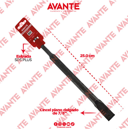 Cincel Avante SDS Plus Delgado De 7/8" - 1 Pieza
