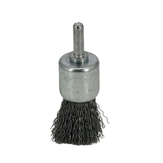 Carda De Copa Tipo Brocha Avante Acero Al Carbón 1" Zanco 1/4" - 1 Pieza