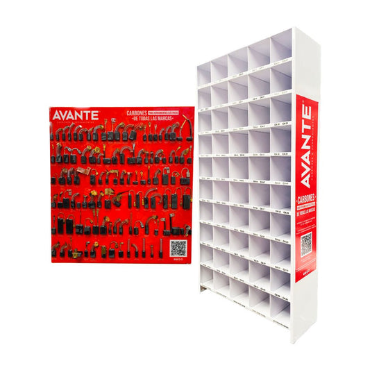 Paquete Organizador Metálico Grande De Carbones (Modelos 00 Al 105) - 1 Kit