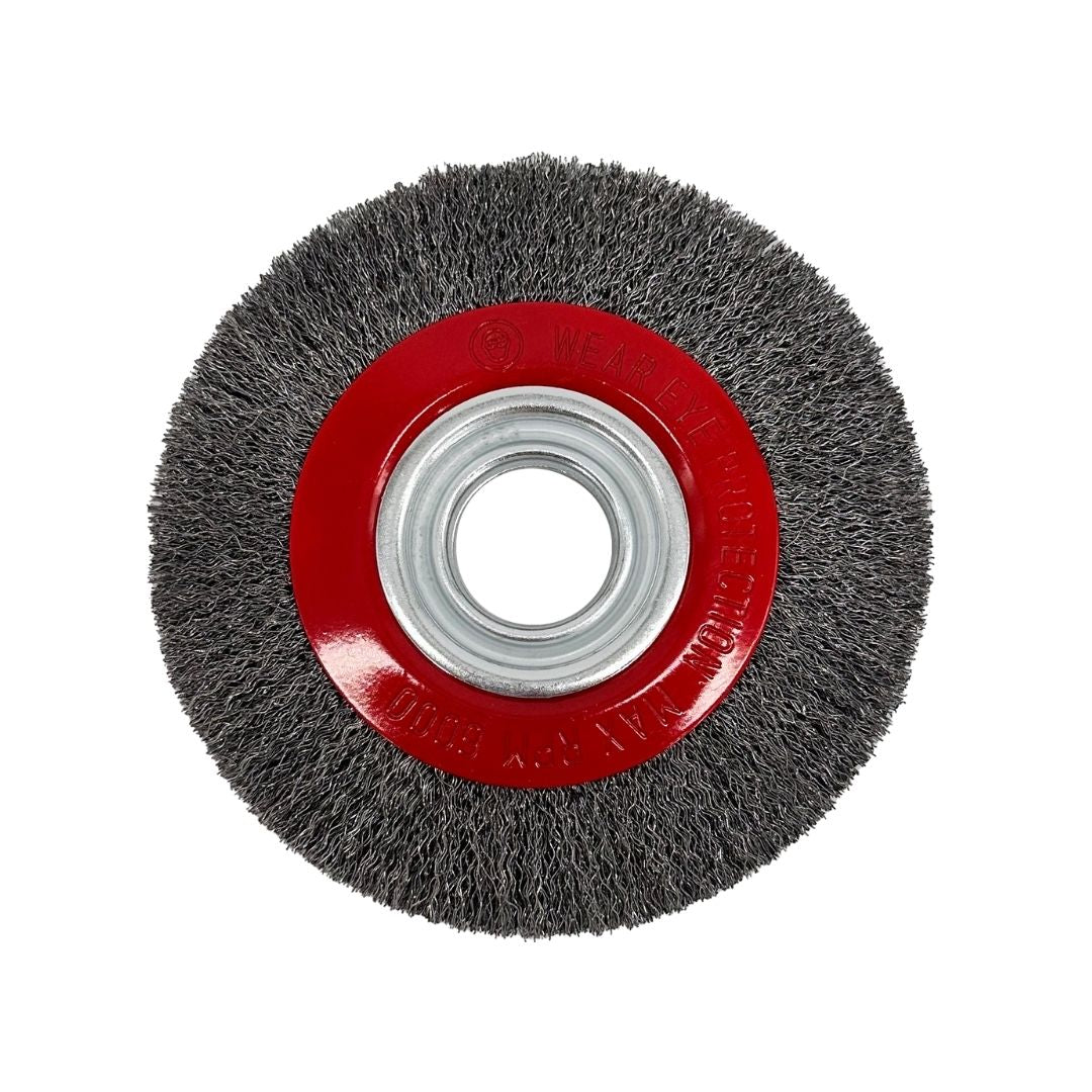 Carda Circular Avante Acero Al Carbón 6" Con Eje 1 1/4" - 1 Pieza