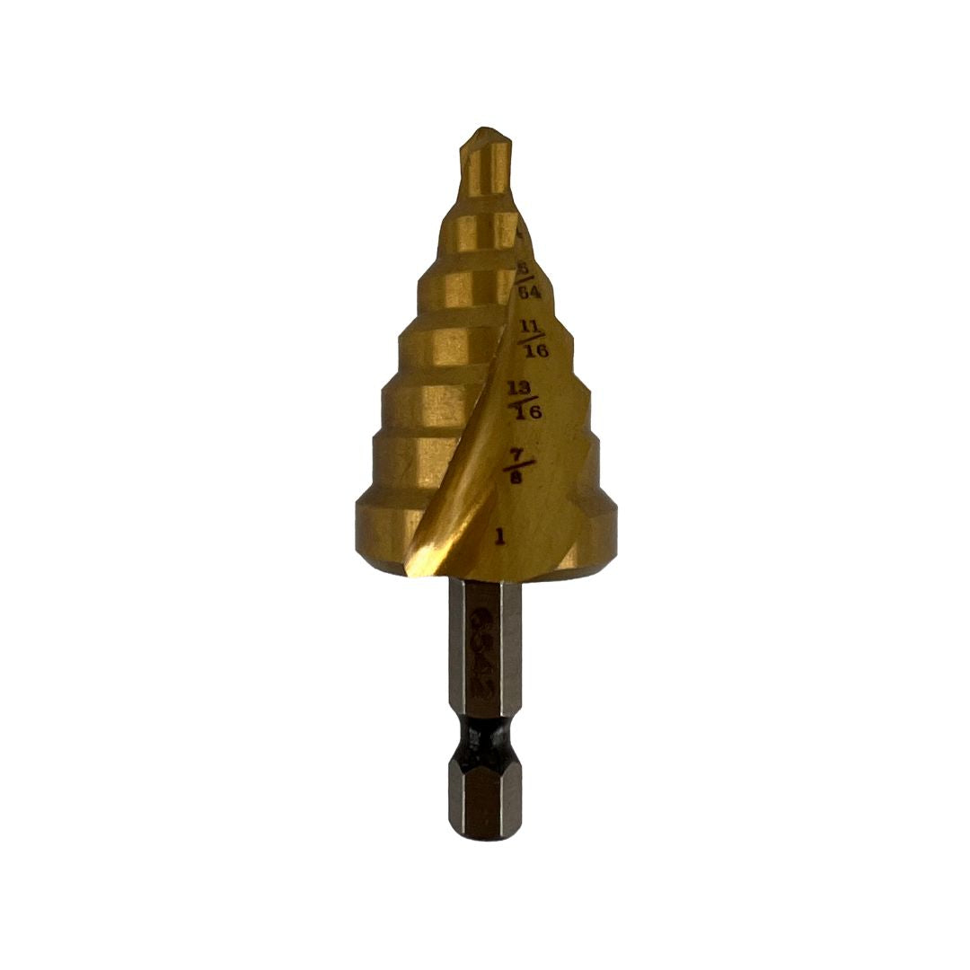 Broca Escalonada Avante Acero M2 HSS 1/4" a 1" - 1 Pieza