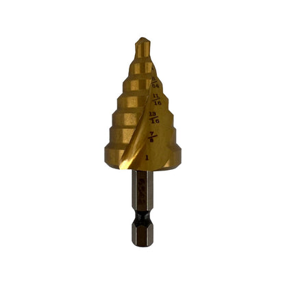 Broca Escalonada Avante Acero M2 HSS 1/4" a 1" - 1 Pieza