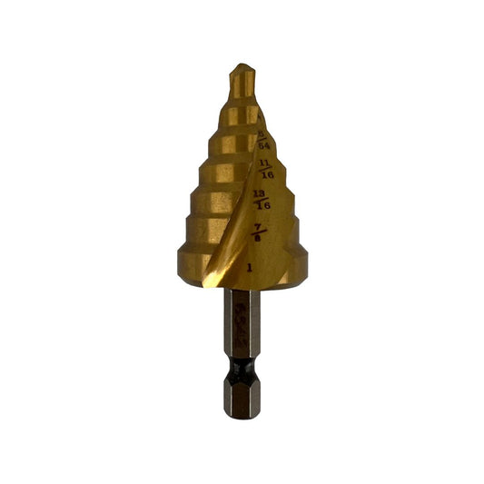 Broca Escalonada Avante Acero M2 HSS 1/4" a 1" - 1 Pieza