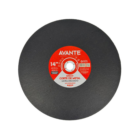 Disco Avante Ultra Delgado de Corte Para Metal 14" x 3.2mm (4400 RPM) - 1 Pieza