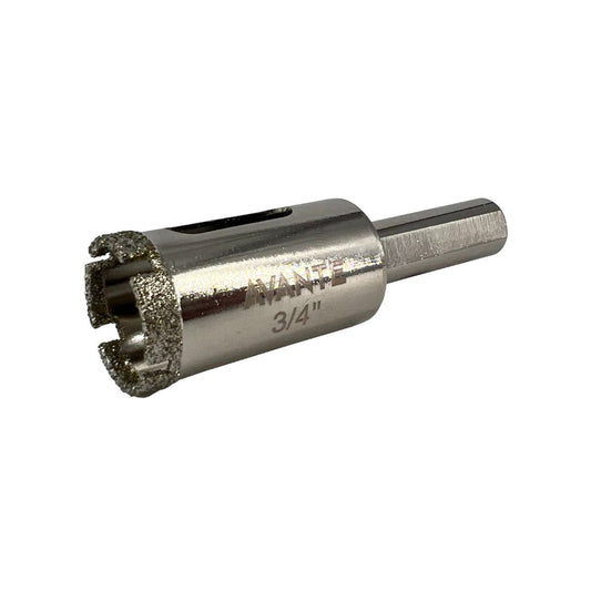 Broca Diamantada Avante 3/4" Con Vástago P3 De 1/4" - 1 Pieza