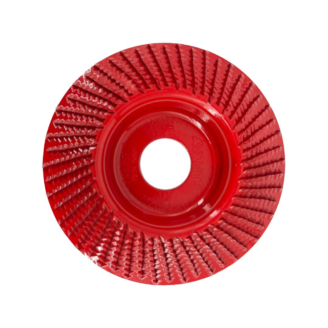 Disco Avante Copa Biselada Para Desbaste de Madera 4" Centro 7/8" (13000 RPM) - 1 Pieza