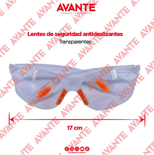 Lentes De Seguridad Avante Antideslizantes - 1 Pieza