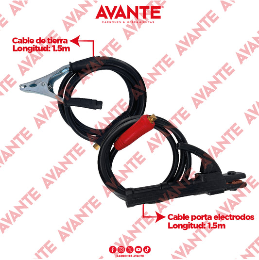 Juego de Cables Avante Para Inversor 1.5M - 1 Juego
